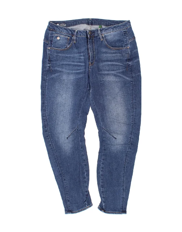 G-STAR Womens Boyfriend Banana Slim Jeans W29 L30 Blue Polyester Fashionable Straight Cut Jeans G-STAR Womens Boyfriend Banana Slim Jeans W29 L30 Blue Polyester Fashionable Straight Cut Jeans