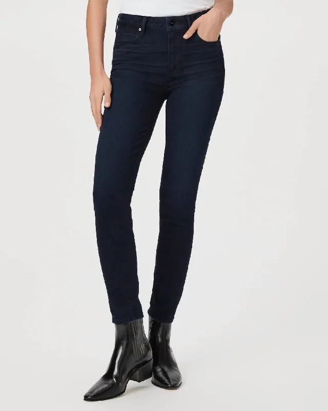 Hoxton Ankle Jean In Fabel Trendy Skinny High-Waist Jeans