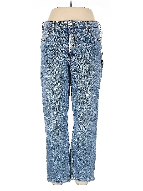 Jeans Comfortable Straight-Legged Denim