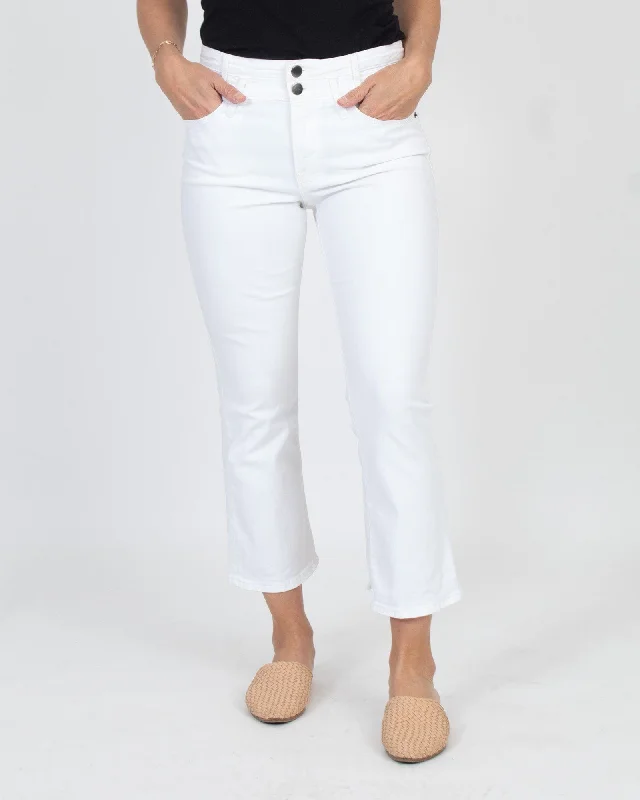 "Le Crop Mini Boot" Jeans Fashionable Slouchy Fit Jeans