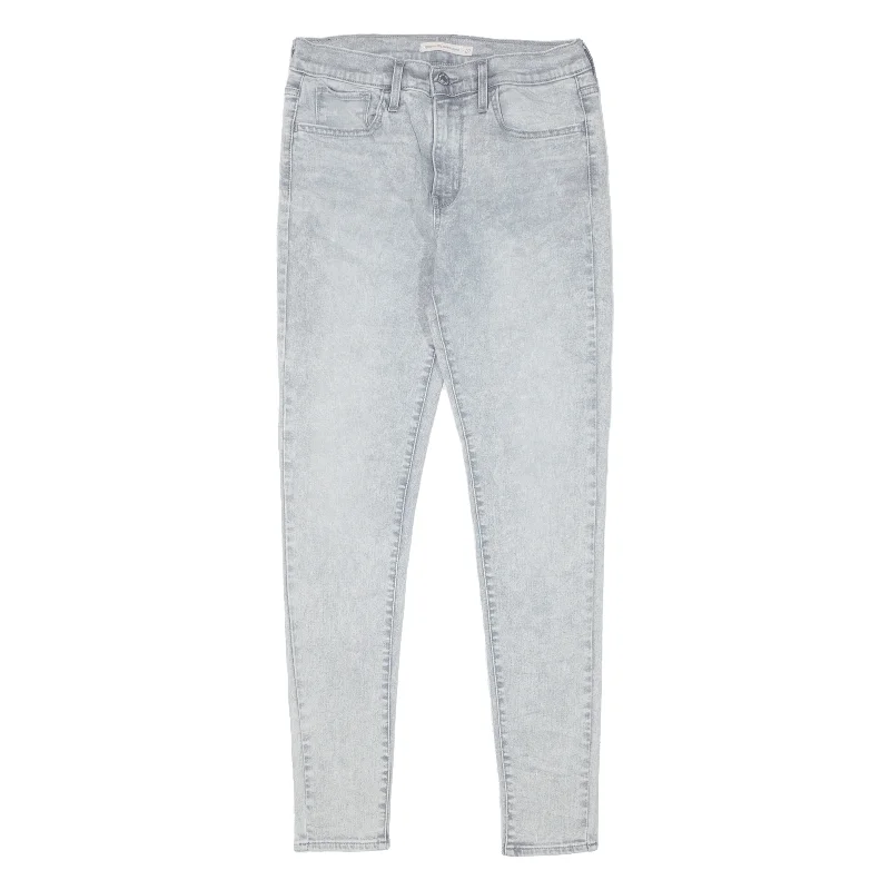 LEVI'S 720 High Rise Womens Jeans Grey Slim Skinny W27 L30 Stylish Bootcut Denim Jeans LEVI'S 720 High Rise Womens Jeans Grey Slim Skinny W27 L30 Stylish Bootcut Denim Jeans