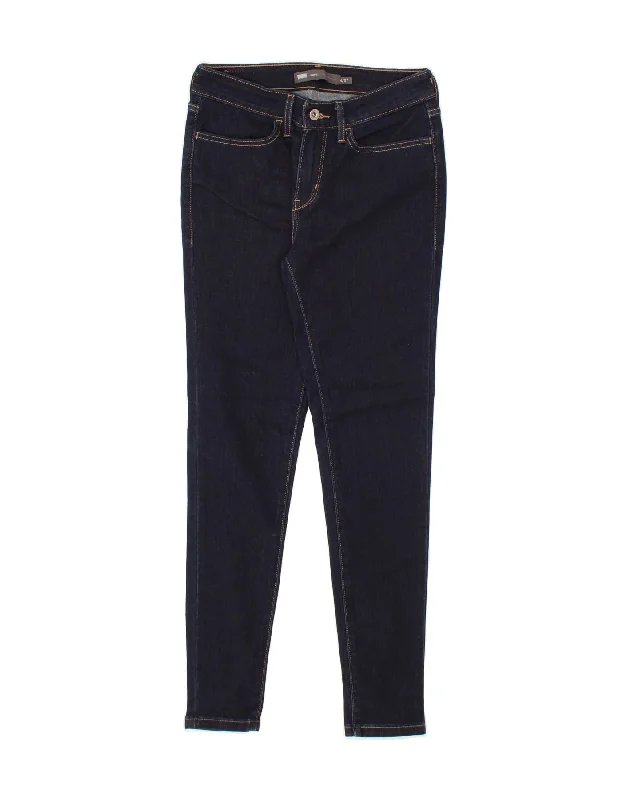 LEVI'S Womens Jegging Jeans US 4 Small W27 L29 Navy Blue Cotton Stylish Tapered Fit Jeans LEVI'S Womens Jegging Jeans US 4 Small W27 L29 Navy Blue Cotton Stylish Tapered Fit Jeans