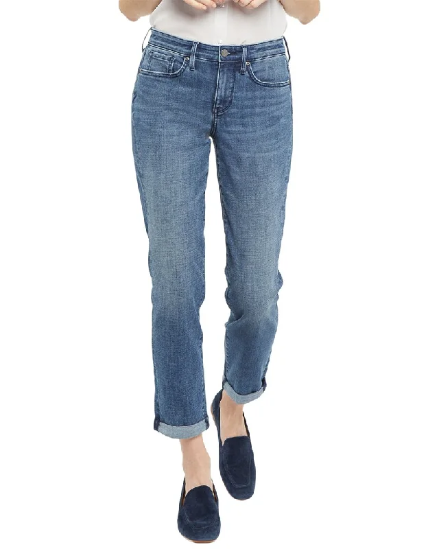 NYDJ Margot Girlfriend Caliente Jean Stylish Relaxed Fit Skinny Jeans