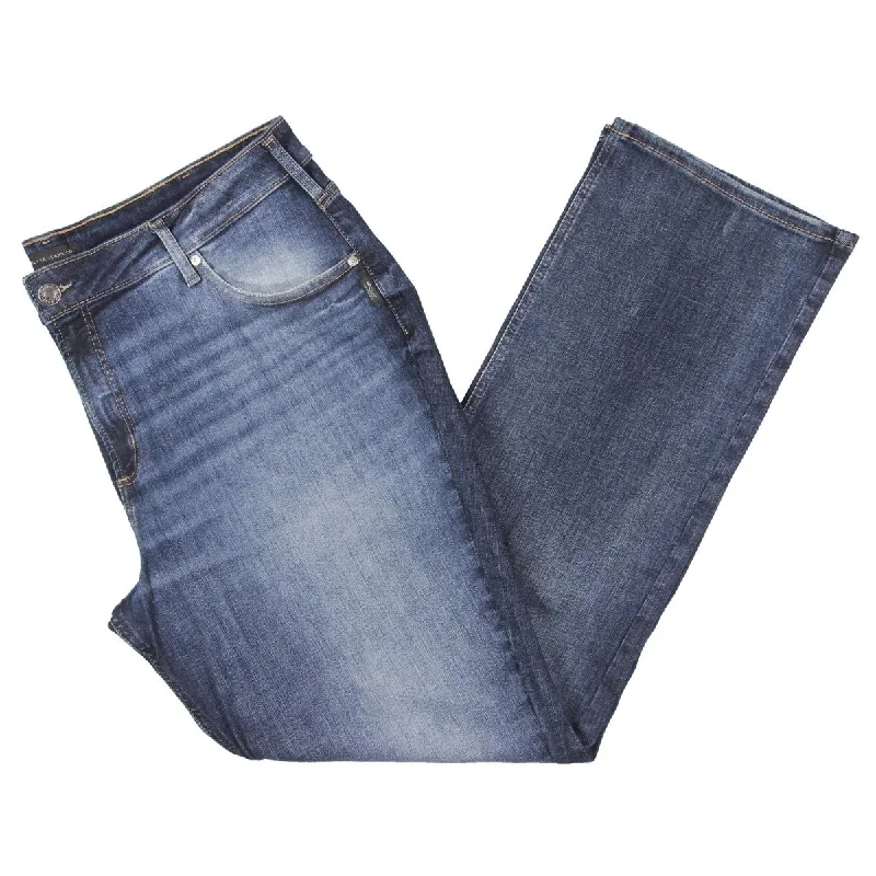 Silver Jeans Co. Womens Plus Avery High Rise Medium Rise Bootcut Jeans Trendy Plus Size Jeans Silver Jeans Co. Womens Plus Avery High Rise Medium Rise Bootcut Jeans Trendy Plus Size Jeans