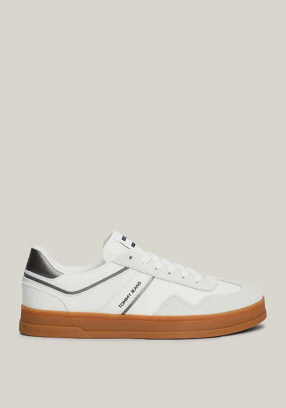 Tommy Jeans Greenwich Metallic Trainers, White and Grey Comfortable Zip-Up Skinny Jeans Tommy Jeans Greenwich Metallic Trainers, White and Grey Comfortable Zip-Up Skinny Jeans