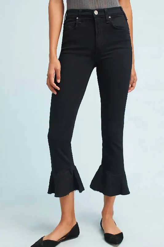 The Bohemia Jean In Black Fashionable Relaxed Fit Denim