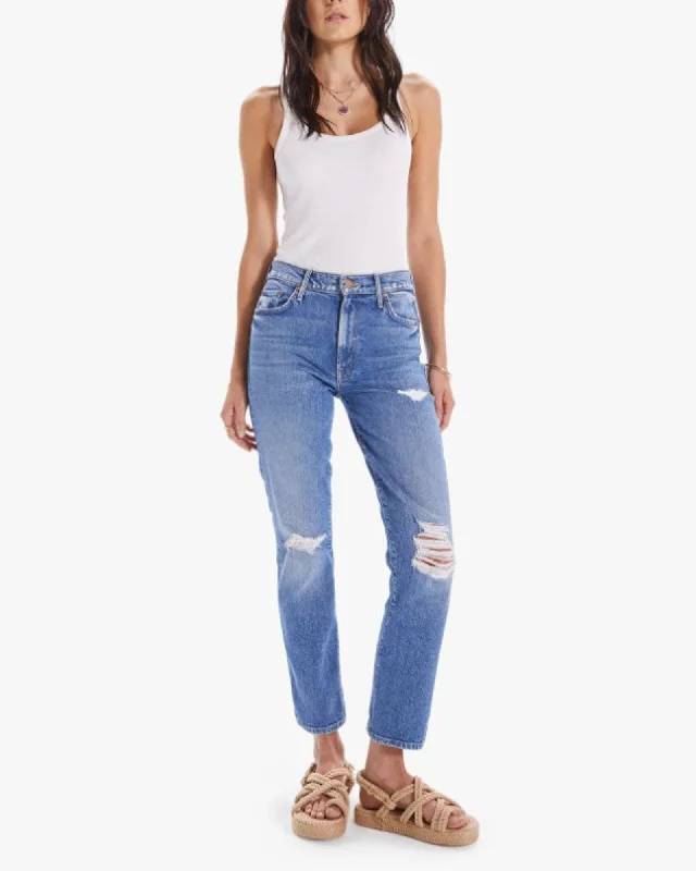 "The Insider Ankle" Jeans Stylish High-Waist Jeans