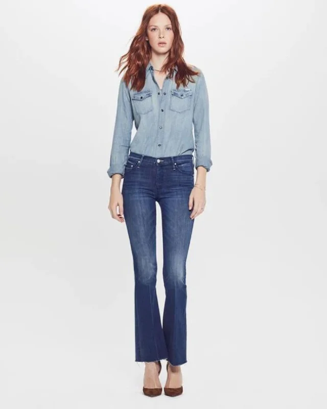 "The Weekender Fray" Jeans Fashionable Straight Cut Jeans