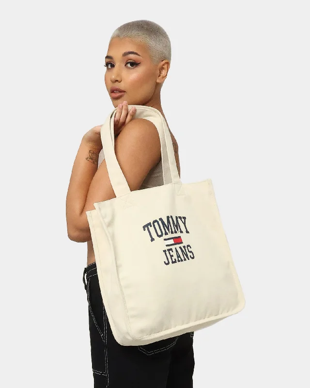 Tommy Jeans IM TJM Shopper Tote Natural Casual Wide-Legged Denim Jeans
