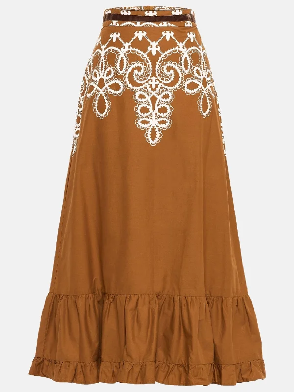 1469 Aurora Skirt leather skirt modern