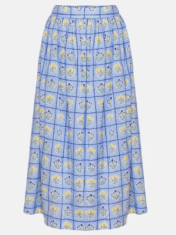 1587 Anna Skirt wool skirt breathable