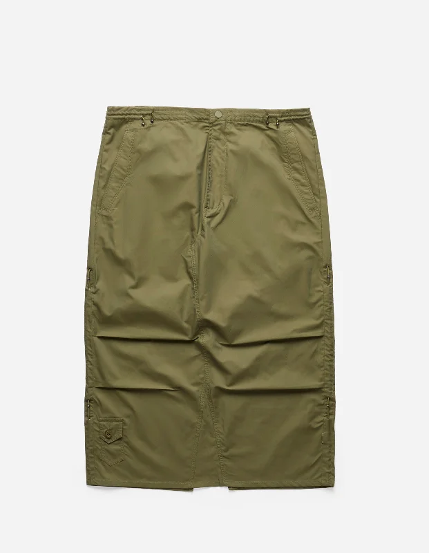 4589 Original Snoskirt Olive OG-107F corduroy skirt cozy