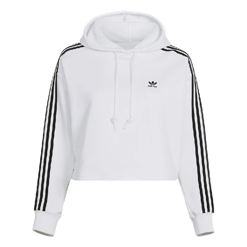 adidas - Women's Adicolor Classics Hoodie (Plus Size) (HL6741) Hoodie with Button Placket Classic Preppy adidas - Women's Adicolor Classics Hoodie (Plus Size) (HL6741) Hoodie with Button Placket Classic Preppy