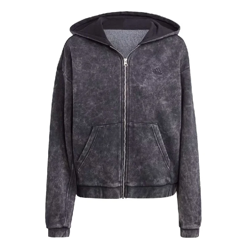 adidas - Women's All SZN Fleece Full Zip Hooded Track Top (HZ5745) Hoodie with Pastel Soft Subtle adidas - Women's All SZN Fleece Full Zip Hooded Track Top (HZ5745) Hoodie with Pastel Soft Subtle