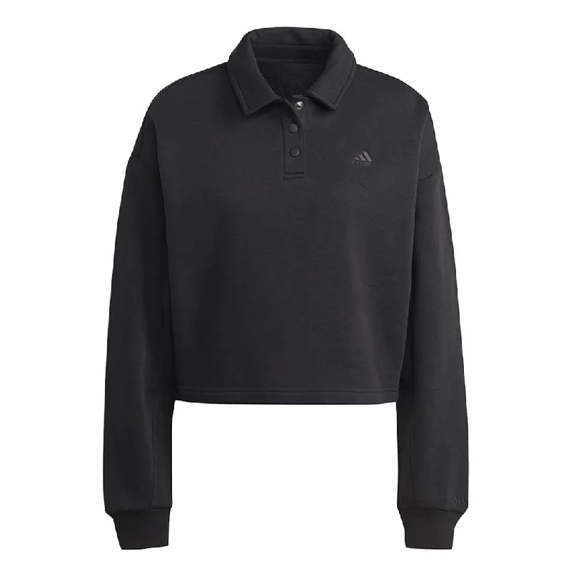 adidas - Women's All SZN Fleece Graphic Polo Sweatshirt (IL1514) Hoodie with Strings Custom Fit Adjustable adidas - Women's All SZN Fleece Graphic Polo Sweatshirt (IL1514) Hoodie with Strings Custom Fit Adjustable