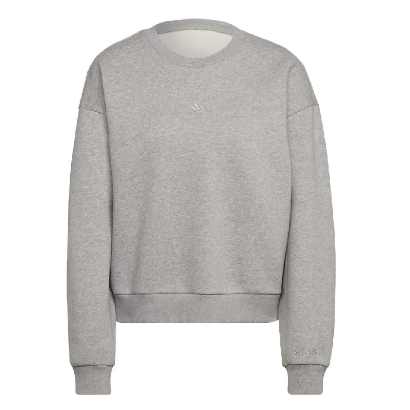 adidas - Women's All SZN Fleece Sweatshirt (HJ8001) Hoodie with Button Classic Timeless adidas - Women's All SZN Fleece Sweatshirt (HJ8001) Hoodie with Button Classic Timeless
