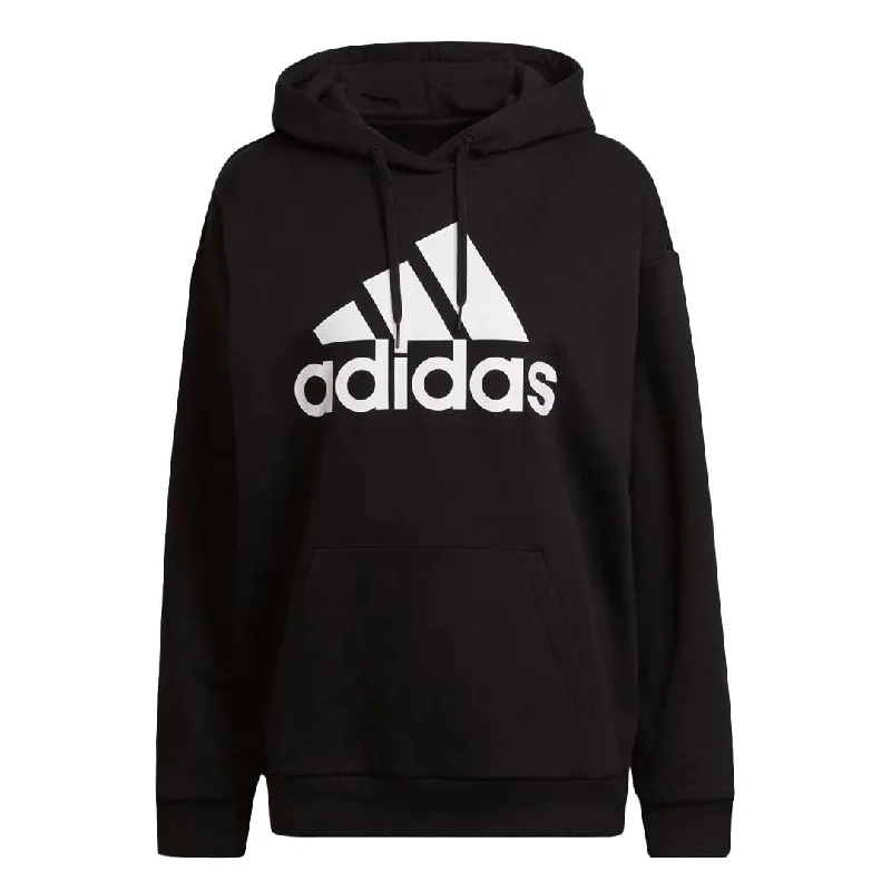 adidas - Women's Essentials Logo Boyfriend Fleece Hoodie (HD1756) Hoodie with V-Neck Classic Versatile adidas - Women's Essentials Logo Boyfriend Fleece Hoodie (HD1756) Hoodie with V-Neck Classic Versatile