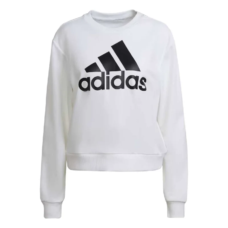 adidas - Women's Essentials Logo Loose Sweatshirt (HD1783) Hoodie with Ribbed Neckline Snug Warm adidas - Women's Essentials Logo Loose Sweatshirt (HD1783) Hoodie with Ribbed Neckline Snug Warm