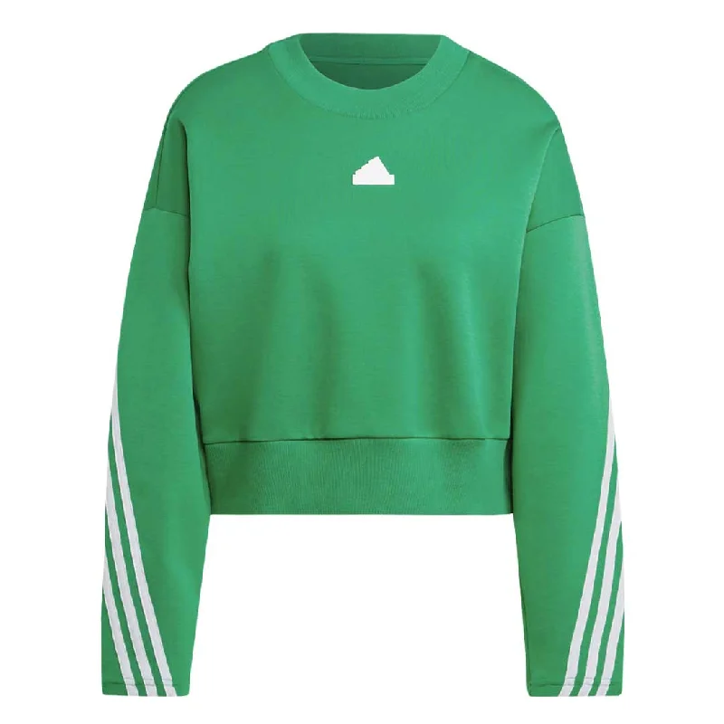 adidas - Women's Future Icons 3-Stripes Sweatshirt (IB8698) Hoodie with Pocket Utility Practical adidas - Women's Future Icons 3-Stripes Sweatshirt (IB8698) Hoodie with Pocket Utility Practical