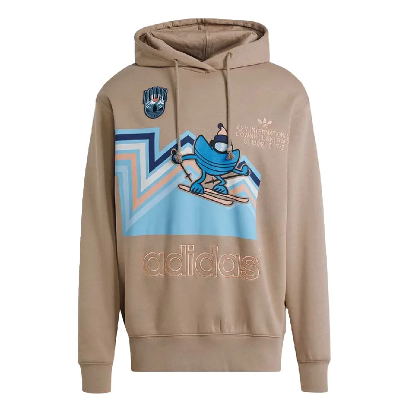 adidas - Women's Holiday Hoodie (IT1742) Hoodie with Cuffed Sleeves Snug Secure