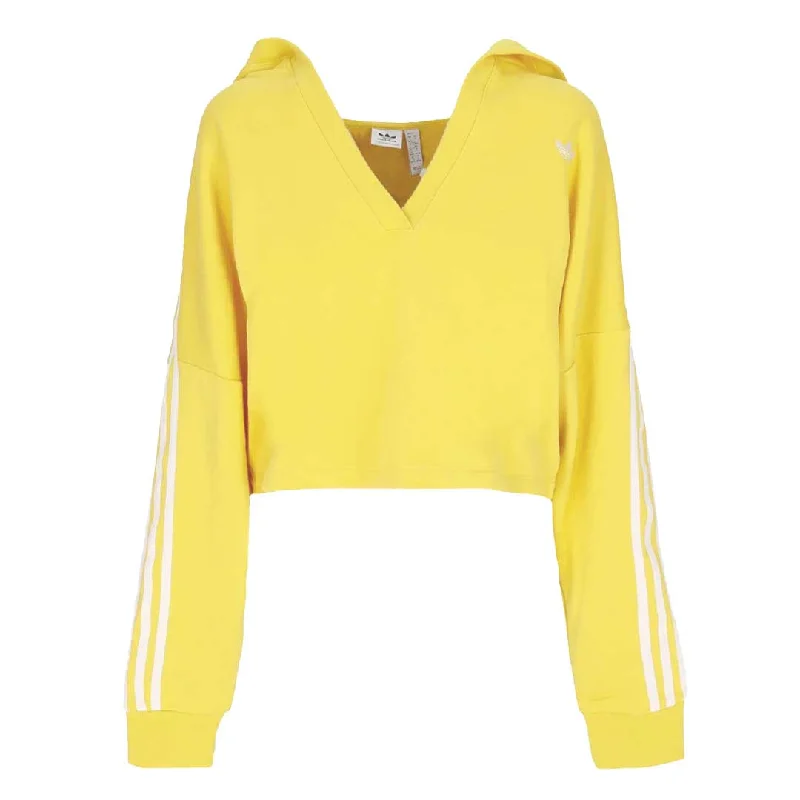 adidas - Women's Originals Cropped Hoodie (IC8520) Hoodie Crop Top Short Trendy
