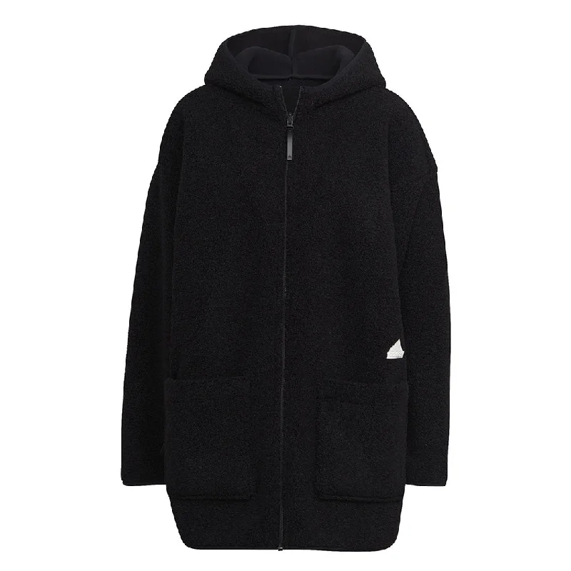 adidas - Women's Polar Fleece Long Hooded Track Top (HM2841) Hoodie Sweatshirt Pullover adidas - Women's Polar Fleece Long Hooded Track Top (HM2841) Hoodie Sweatshirt Pullover