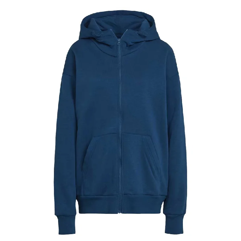 adidas - Women's Studio Lounge Fleece Full-Zip Hoodie (HN0687) Hoodie with Oversized Fit Loose Comfortable adidas - Women's Studio Lounge Fleece Full-Zip Hoodie (HN0687) Hoodie with Oversized Fit Loose Comfortable
