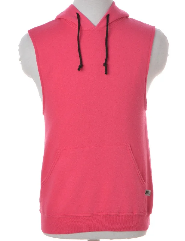 Label Morgan Sleeveless Hoodie Graphic Hoodie Design Print