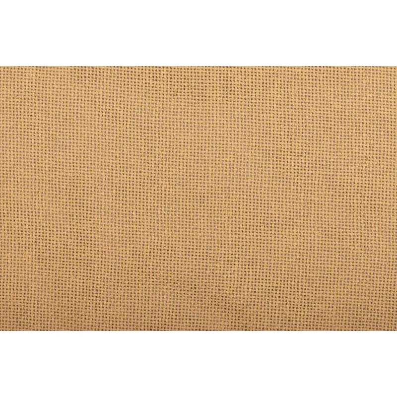 Burlap Natural Ruffled King Bed Skirt 78x80x16 chiffon skirt airy