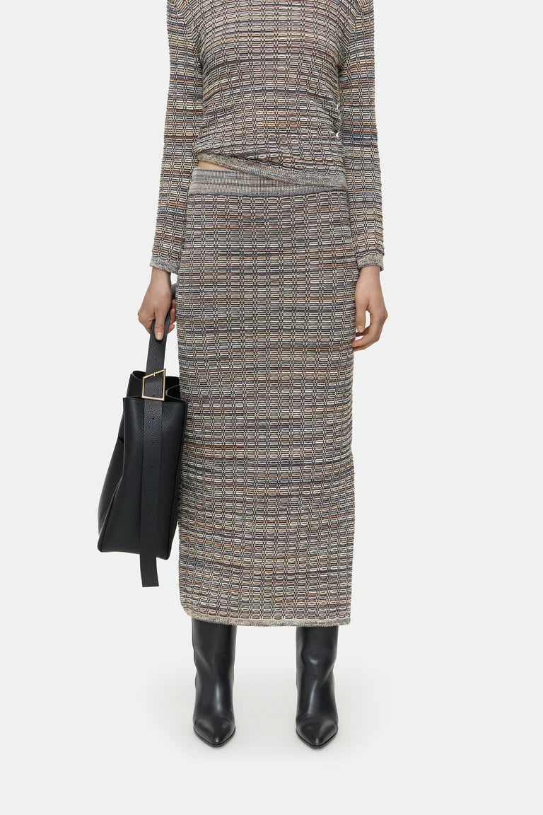 Closed Slim Tube Skirt midi skirt versatile
