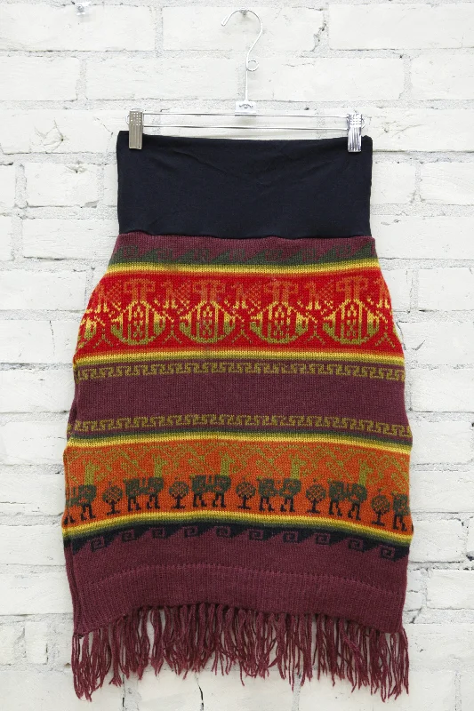 Highland Sweater Skirt chiffon skirt lightweight