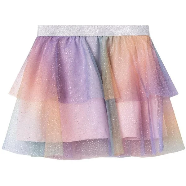 Name it Parfait Pink Hillo Tyl Skirt 2-layered athletic skirt fit