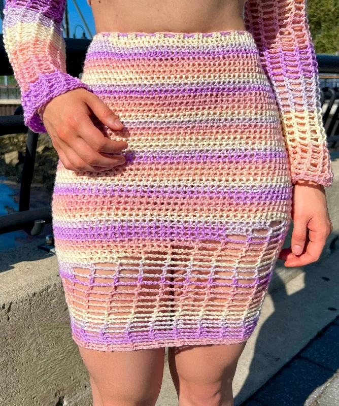 San Diego Skirt Crochet Pattern lace skirt romantic