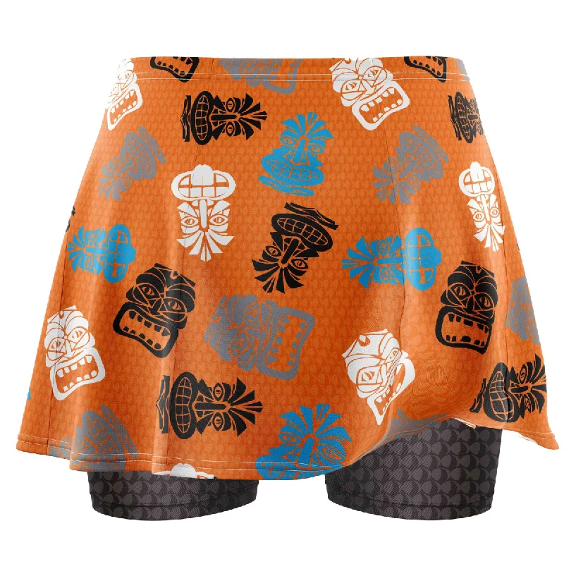 Skort | Warrior velvet skirt luxurious