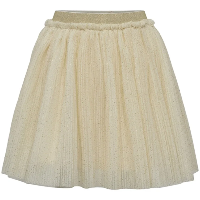 Sofie Schnoor Antique White Skirt linen skirt breathable